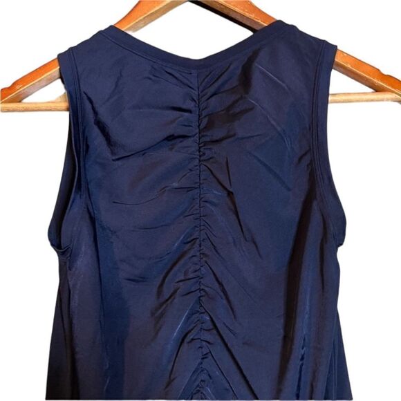 3 for $30! Athleta navy womens tank top - Picture 5 of 6
